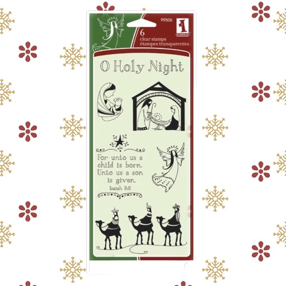 Inkadinkadoo Nativity Christmas Stamp Set - Picture 2 of 6